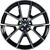 BMW 728M Jet Black with Bright Turned Wheel Img 1