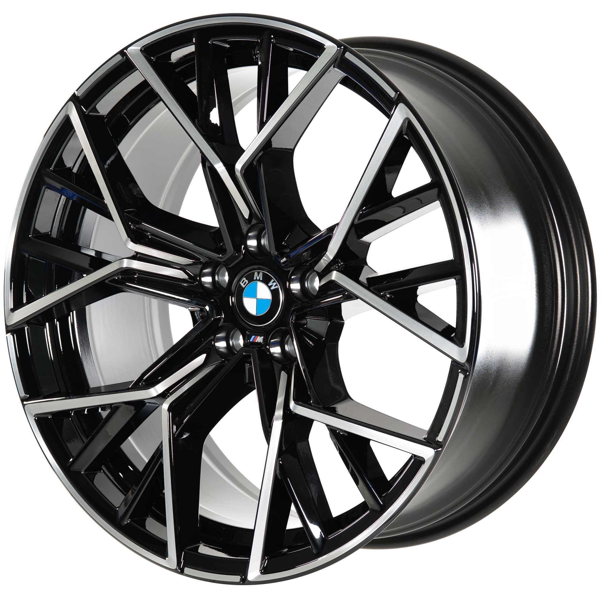 BMW 811M Jet Black with Bright Turned Alloy Wheel Product Image #2