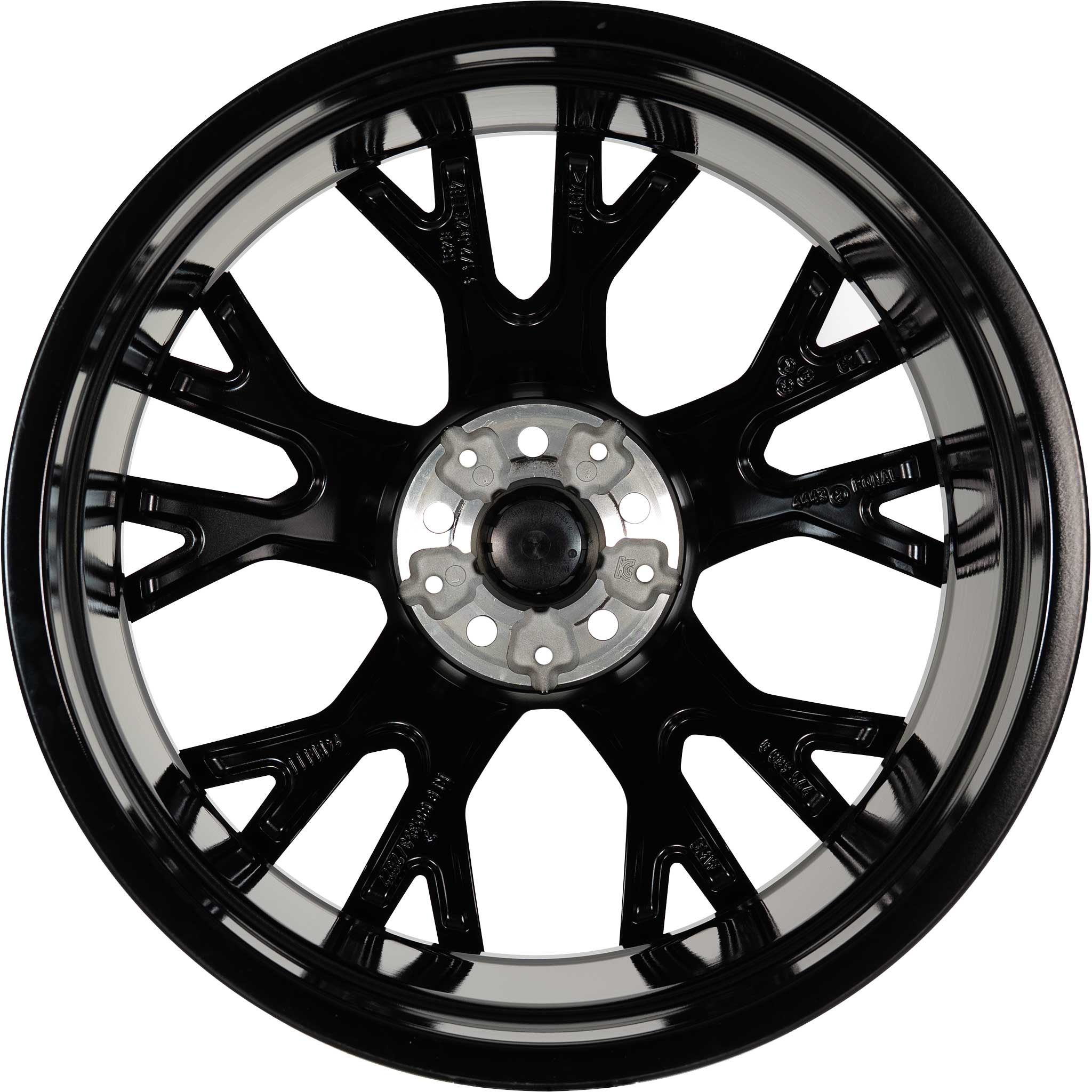 BMW 811M Jet Black with Bright Turned Alloy Wheel Product Image #3