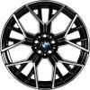 BMW 811M Jet Black with Bright Turned Wheel Img 1