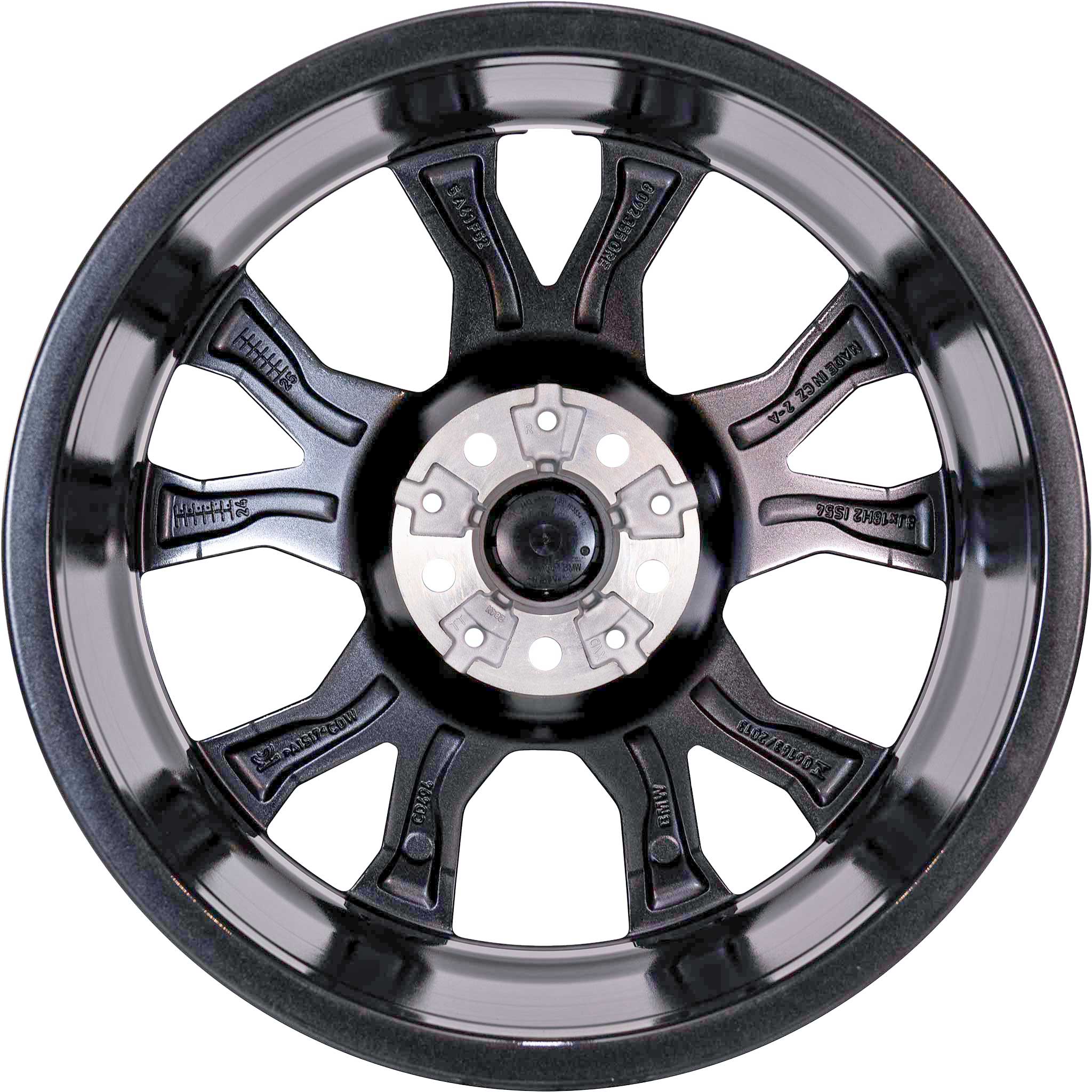 BMW 553M Orbit Grey with Bright Turned Alloy Wheel Product Image #3