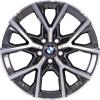 BMW 553M Orbit Grey with Bright Turned Wheel Img 1
