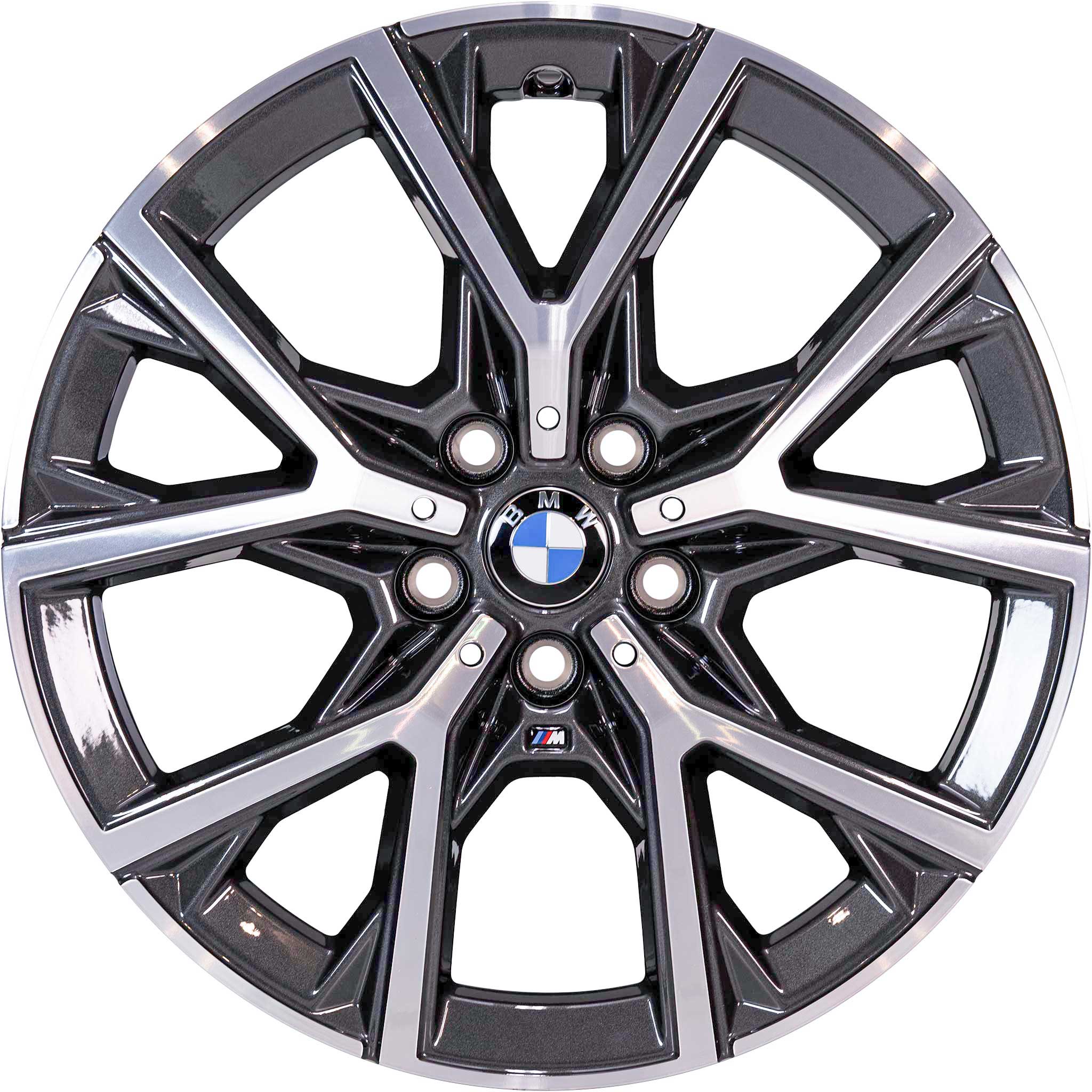 BMW 553M Orbit Grey with Bright Turned Alloy Wheel Product Image #1