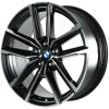 BMW 797M Jet Black Matt with Bright Turned Wheel Img 2