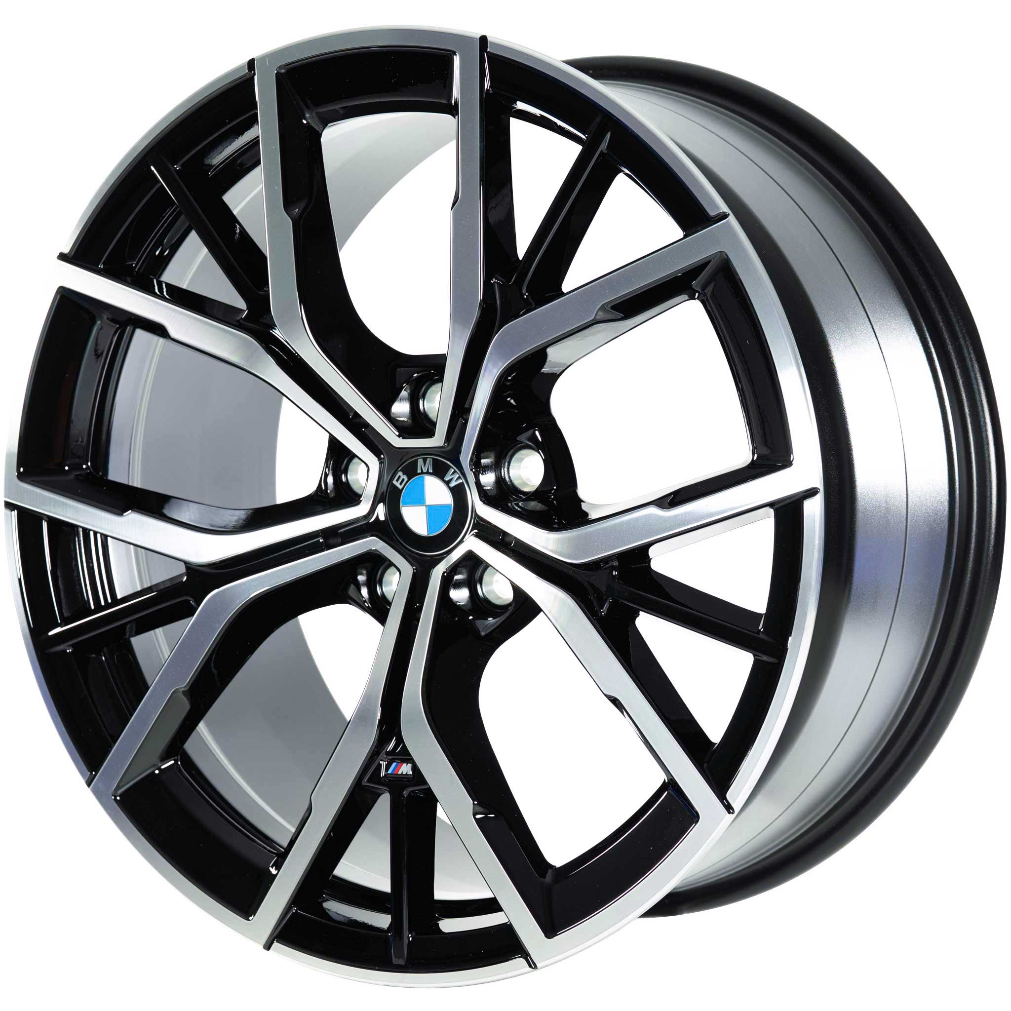 BMW 845M Jet Black with Bright Turned Alloy Wheel Product Image #2