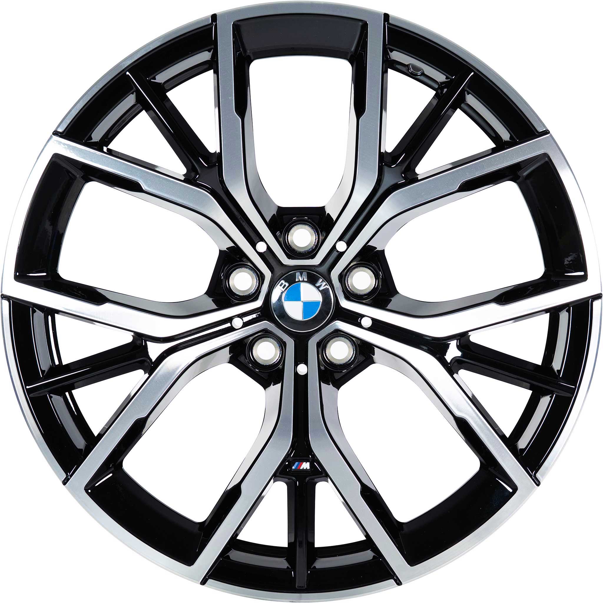 BMW 845M Jet Black with Bright Turned Alloy Wheel Product Image #1