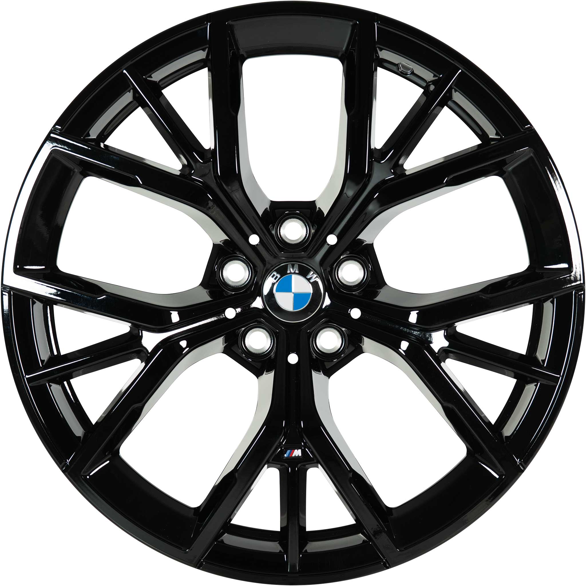 BMW 845M Jet Black Alloy Wheel Product Image #1