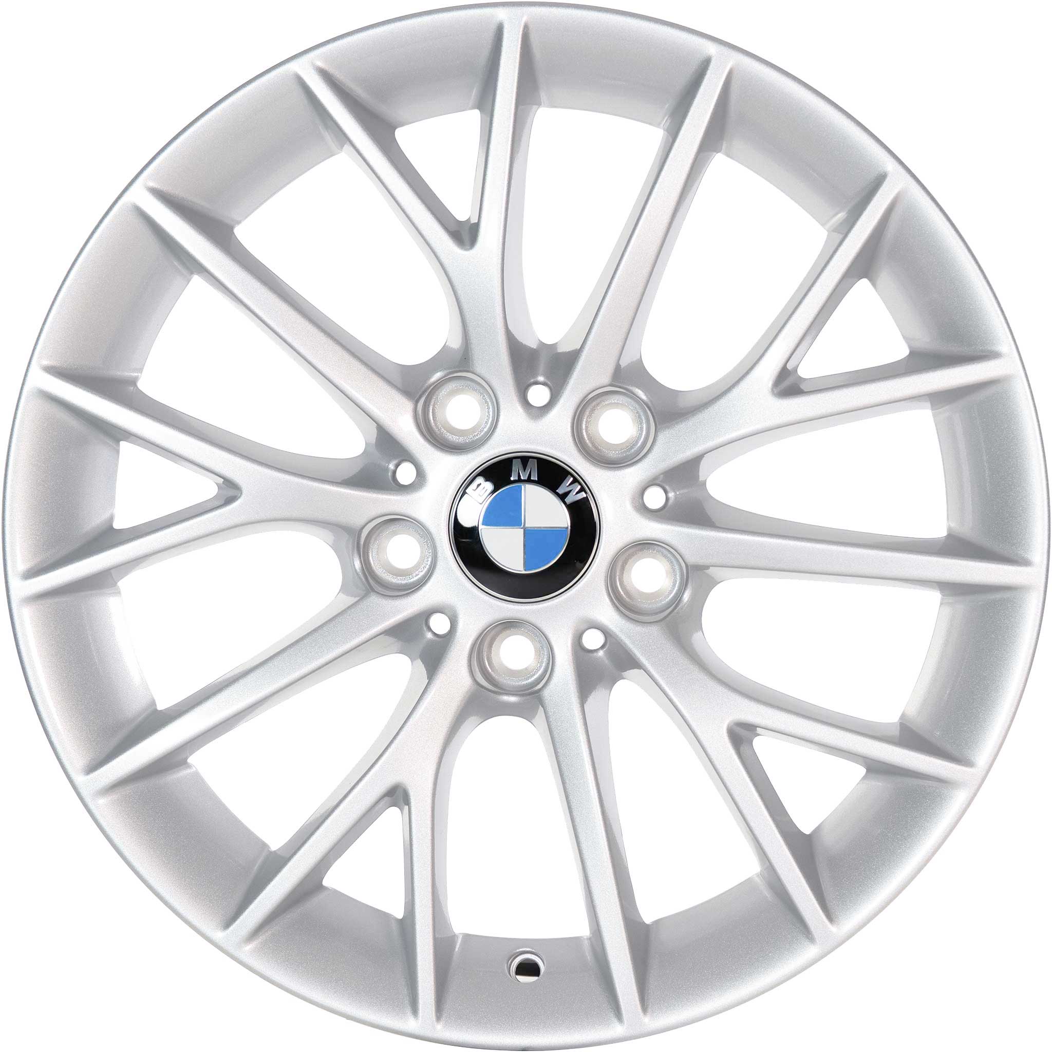 BMW 380 Silver Alloy Wheel Product Image #1