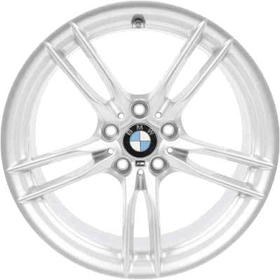 BMW 641M Décor Silver Alloy Wheel Product Image #1