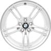 BMW 641M Décor Silver Wheel Img 1