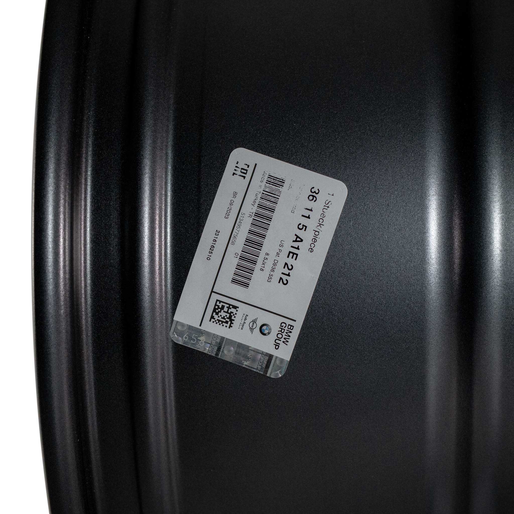 BMW 853 Gunmetal Grey Alloy Wheel Product Image #5