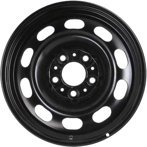 BMW 12 Steel Black Alloy Wheel Product Image #1