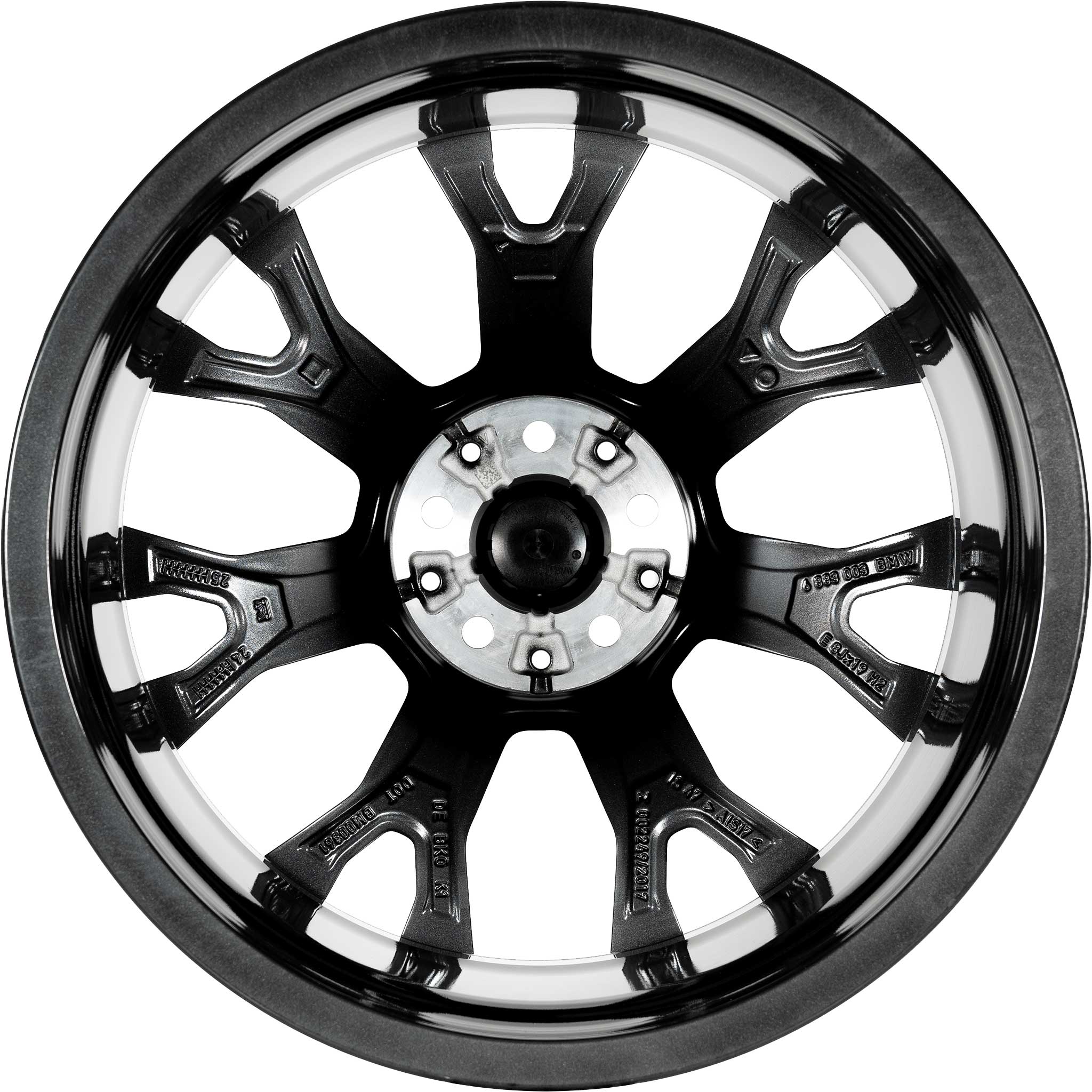 BMW 580 Orbit Grey Alloy Wheel Product Image #3