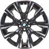 BMW 920M Midnight Grey with Bright Turned and Silver Inserts Wheel Img 1