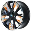 BMW 920M Midnight Grey with Bright Turned and Orange Inserts Wheel Img 2