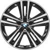 BMW 489 Orbit Grey with Bright Turned Wheel Img 1