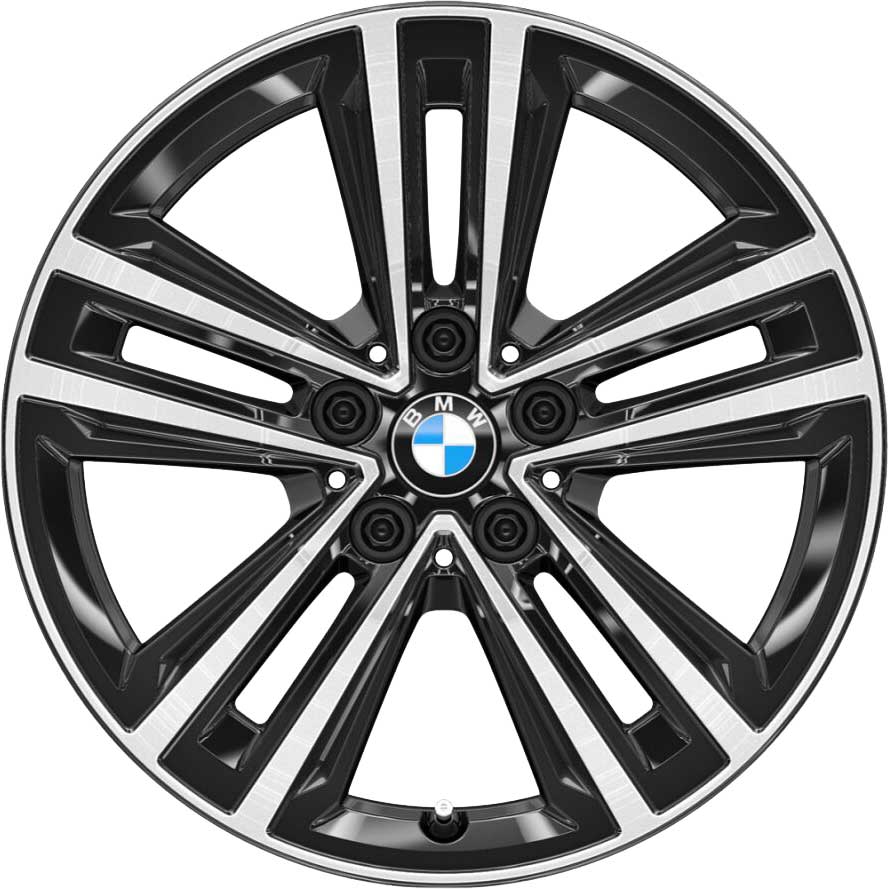 BMW 489 Orbit Grey with Bright Turned Alloy Wheel Product Image #1