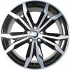 BMW 716M Jet Black with Bright Turned Wheel Img 1