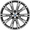 BMW 726I Orbit Grey with Bright Turned Wheel Img 1