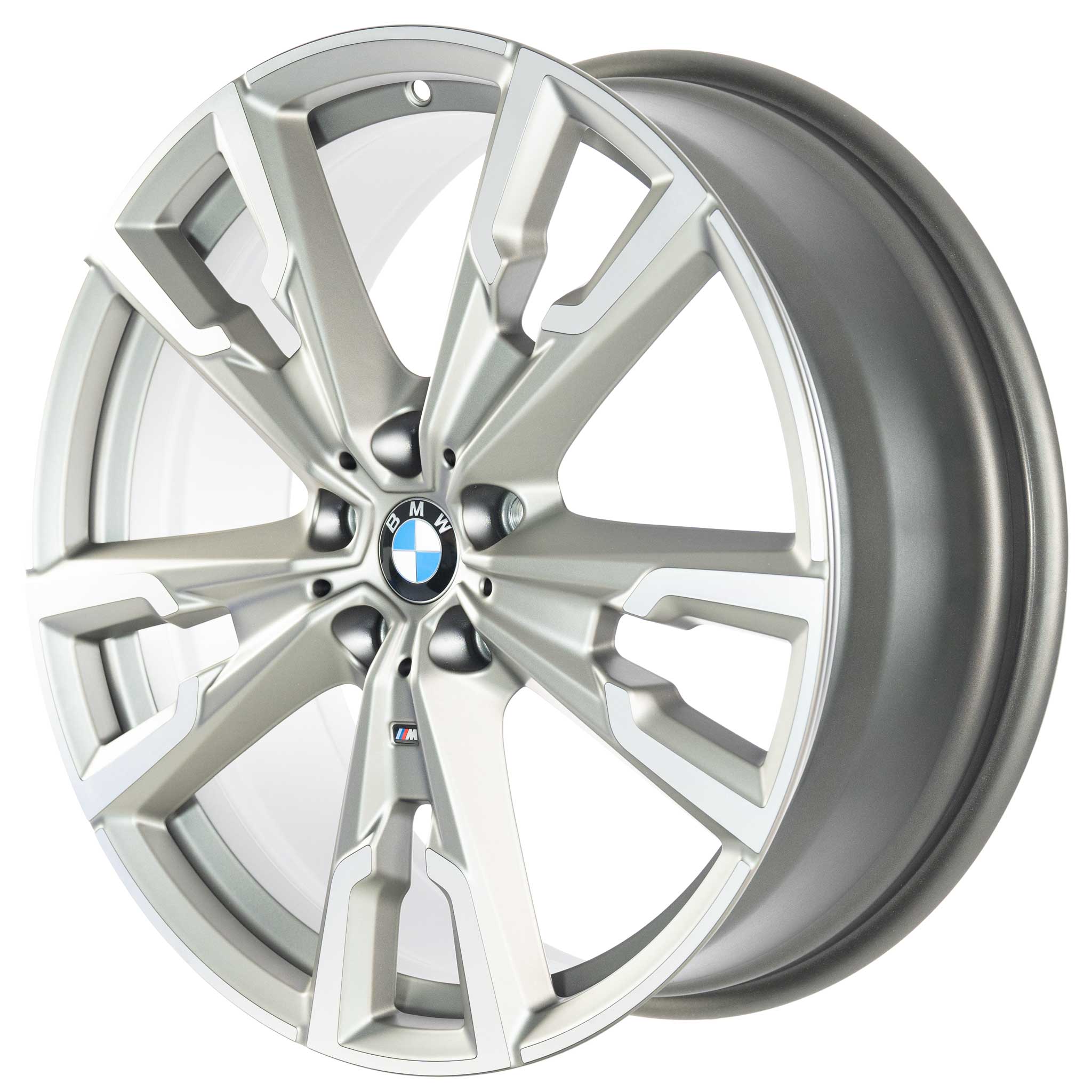 BMW 721M Cerium Grey with Bright Turned Alloy Wheel Product Image #2