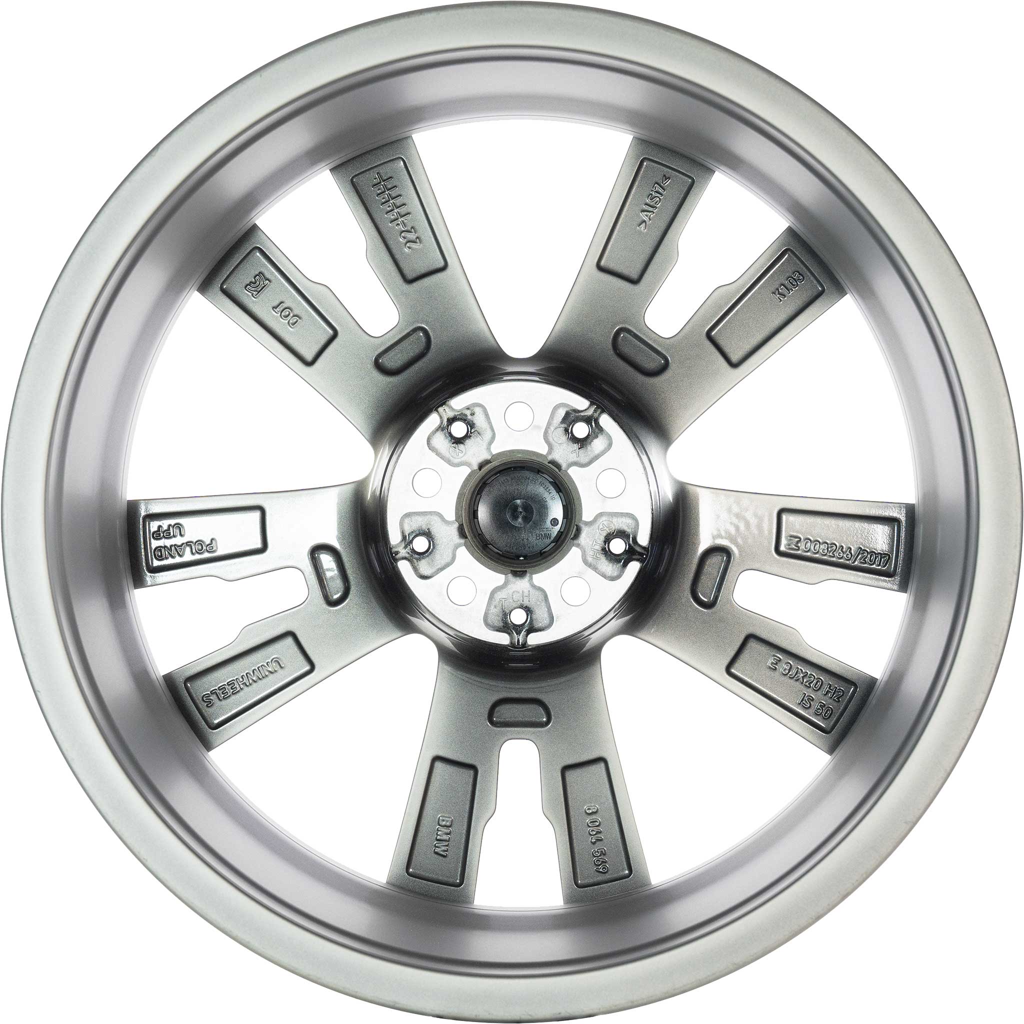 BMW 721M Cerium Grey with Bright Turned Alloy Wheel Product Image #3