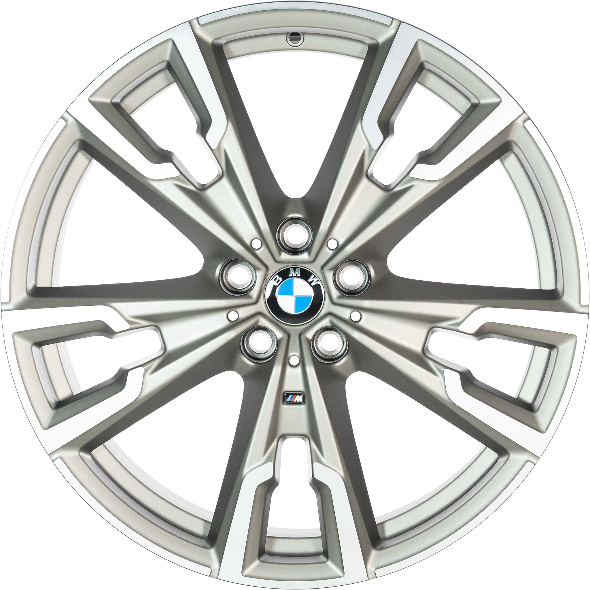 BMW 721M Cerium Grey with Bright Turned Alloy Wheel Product Image #1