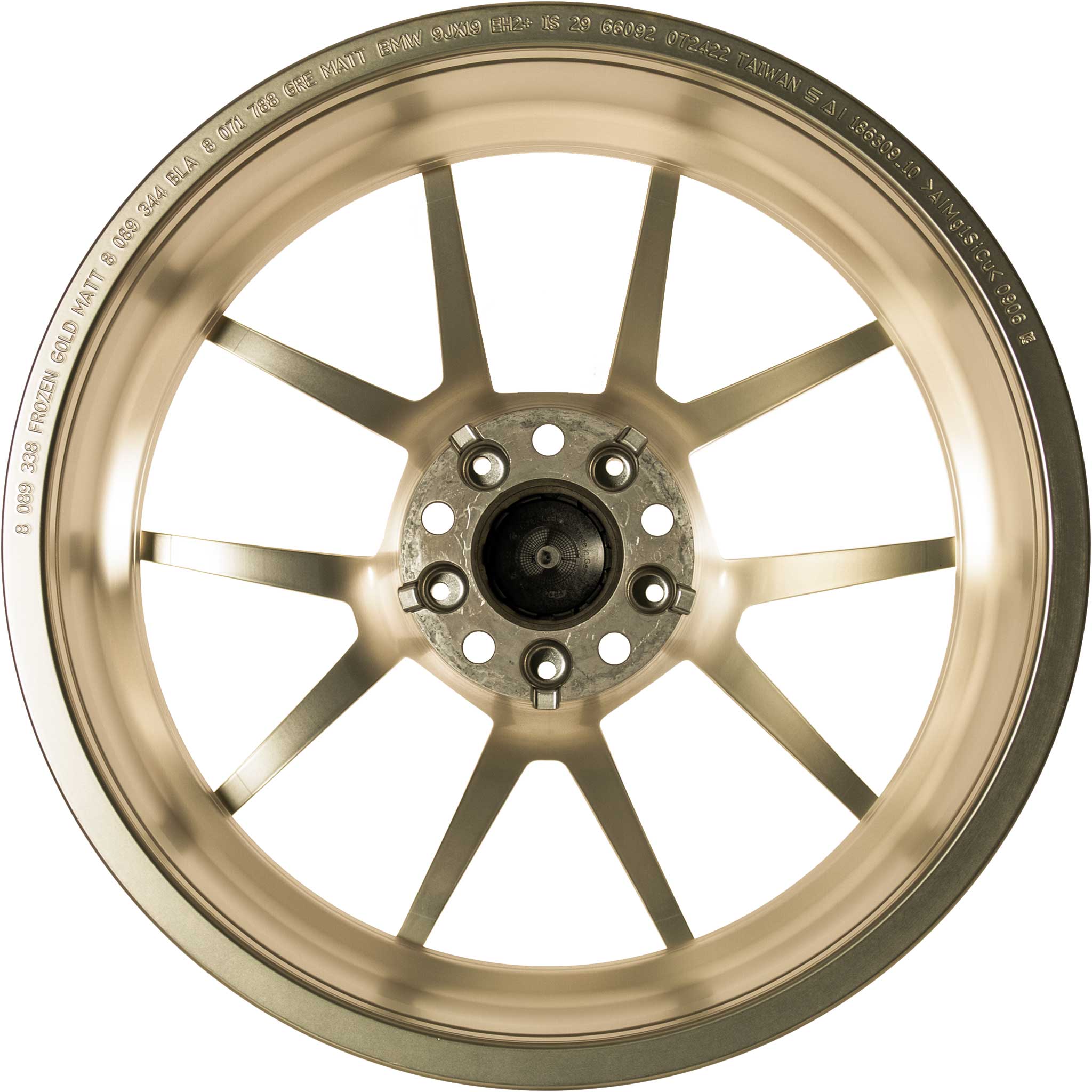 BMW 763M Forged frozen gold matt Alloy Wheel Product Image #3