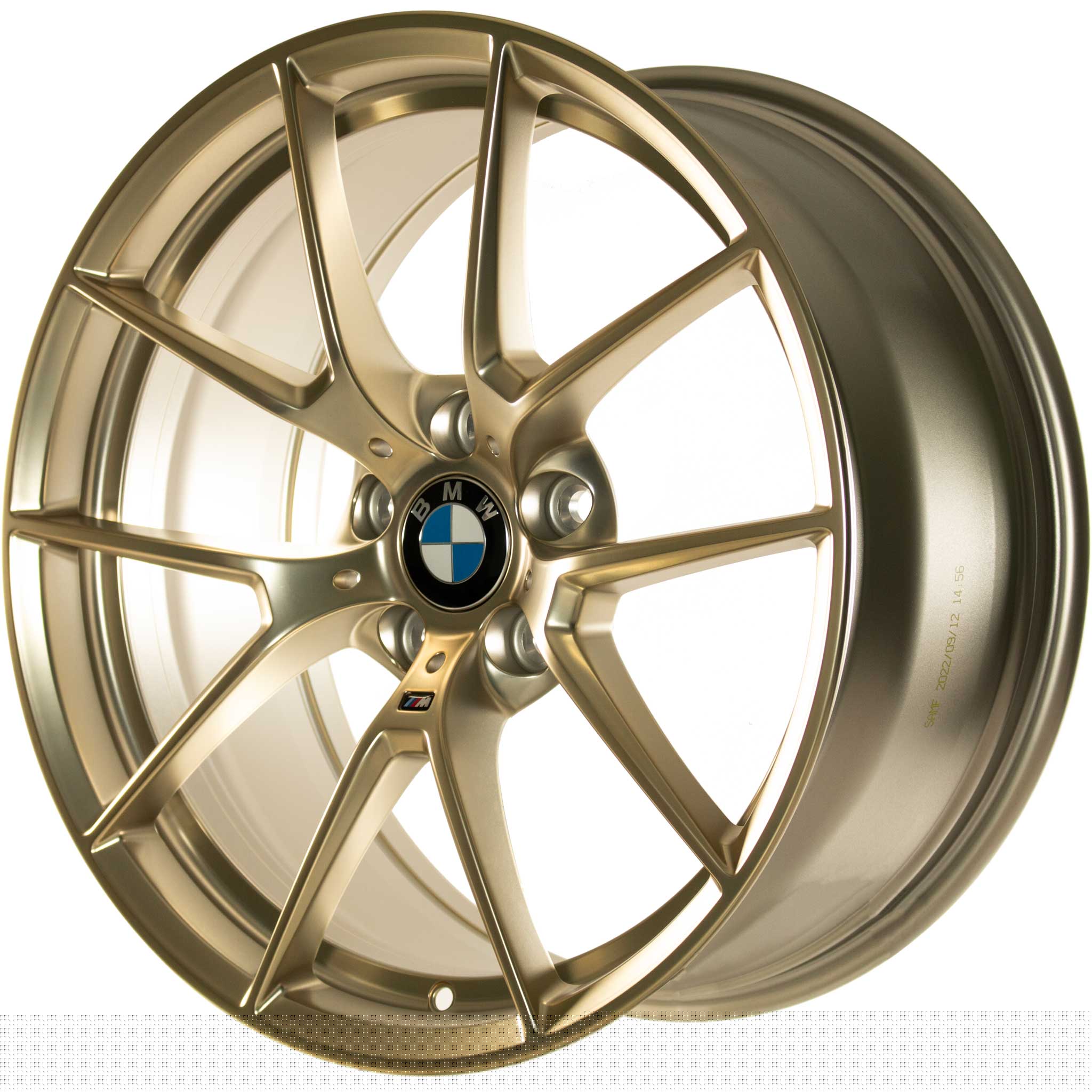 BMW 763M Forged frozen gold matt Alloy Wheel Product Image #2
