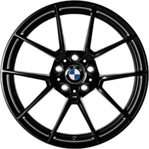 19" BMW 763M Forged Jet Black alloy wheel