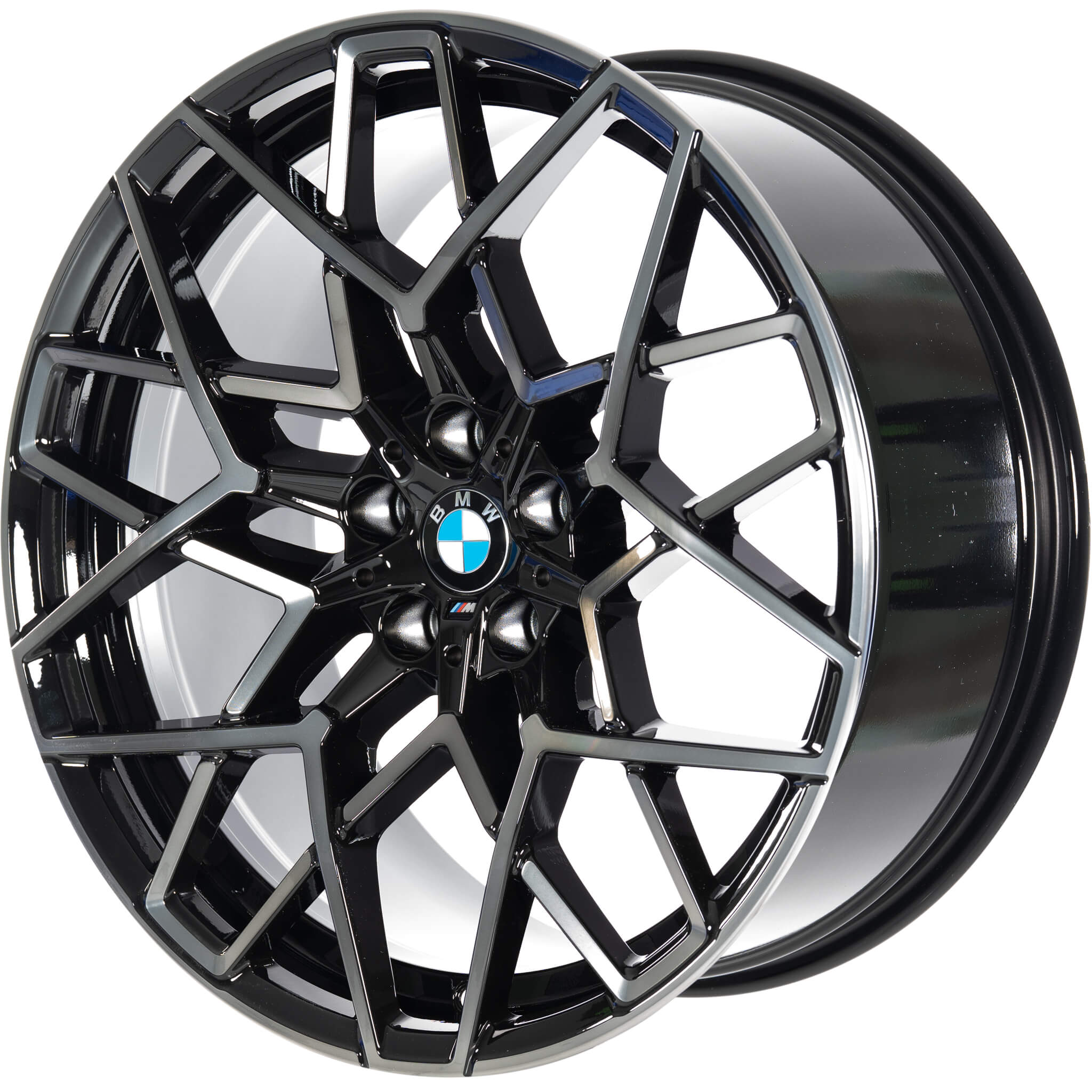 BMW 813M Forged Jet Black with Translucent Shadow Face Alloy Wheel Product Image #2