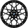 BMW 813M Forged Jet Black with Translucent Shadow Face Wheel Img 1