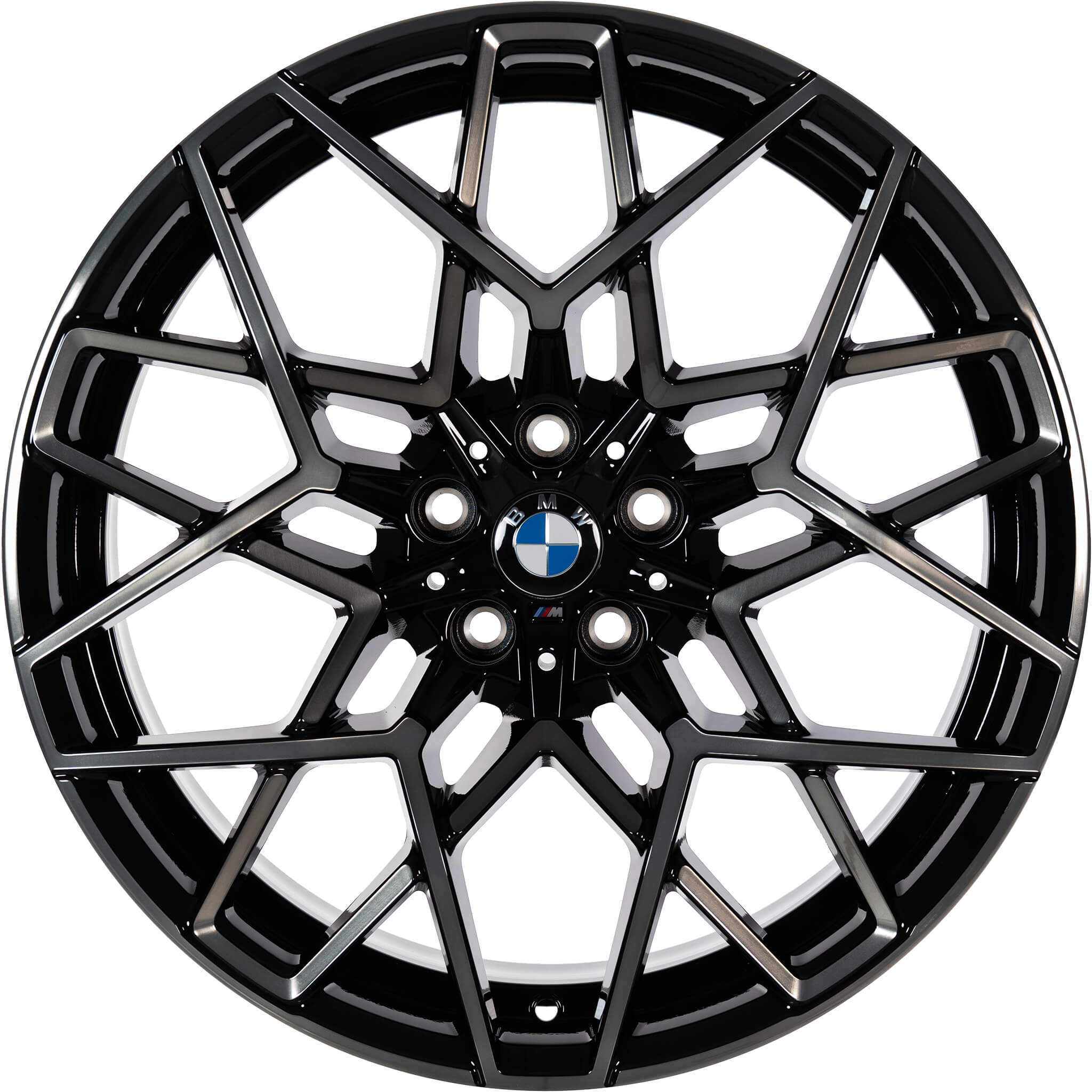 BMW 813M Forged Jet Black with Translucent Shadow Face Alloy Wheel Product Image #1