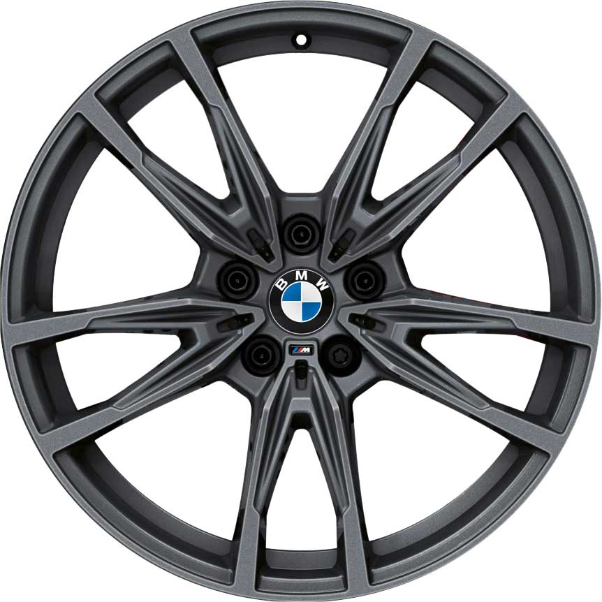 BMW 824M Orbit Grey Matt Alloy Wheel Product Image #1