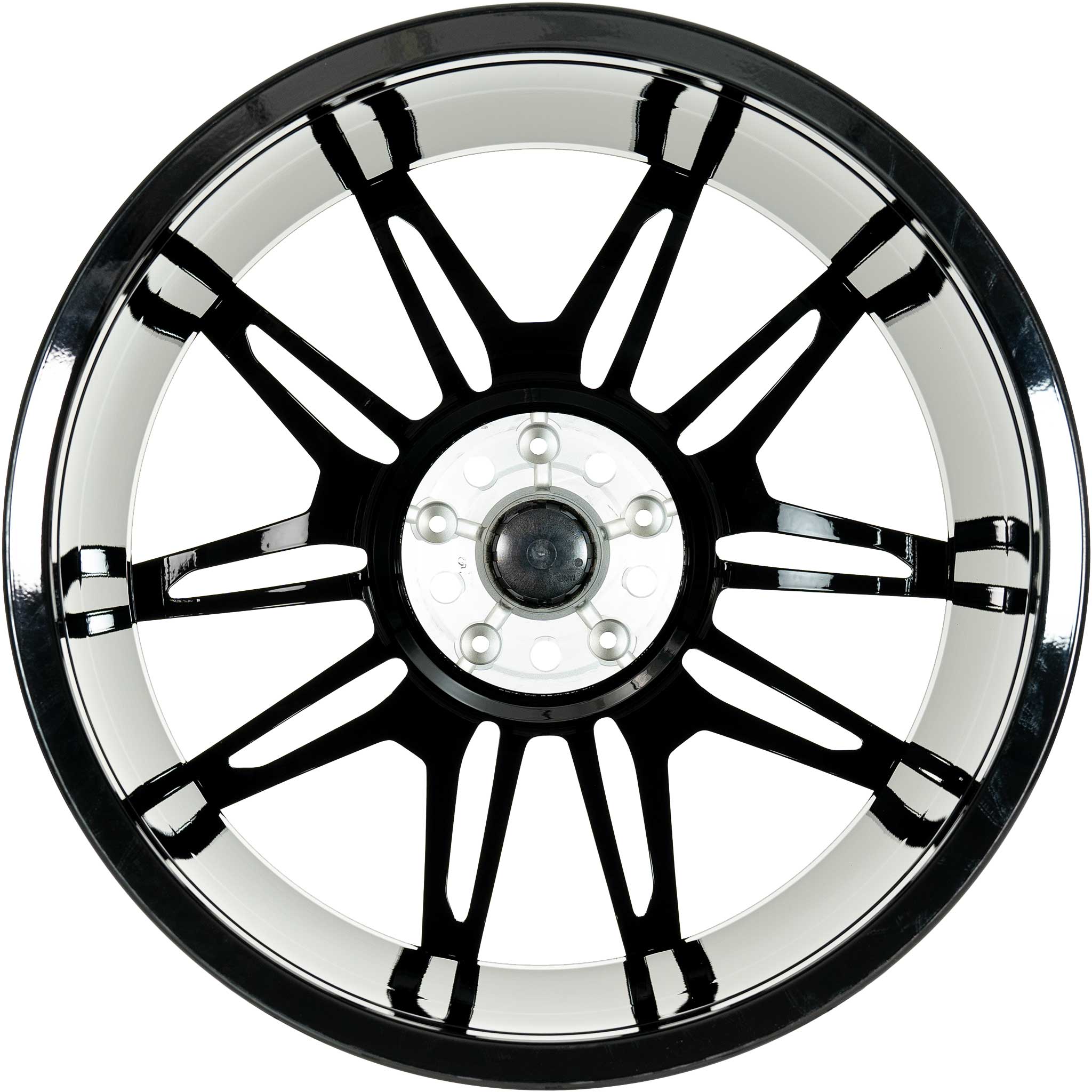BMW 825M Jet Black with Bright Turned Alloy Wheel Product Image #3