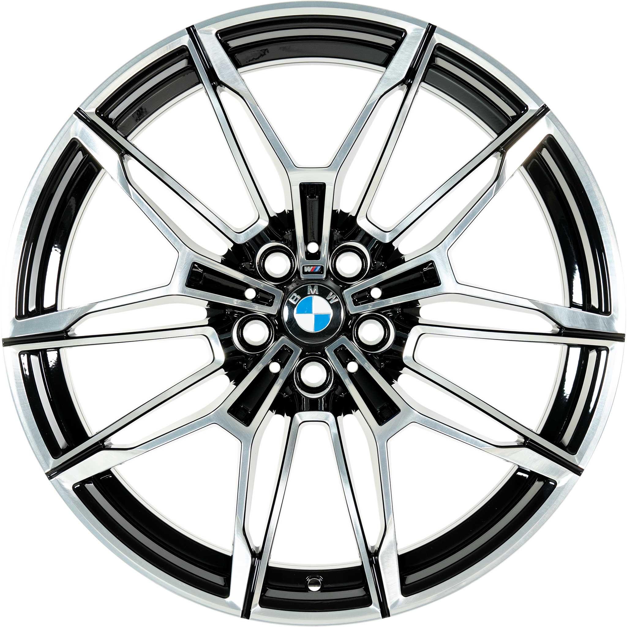 BMW 825M Jet Black with Bright Turned Alloy Wheel Product Image #1