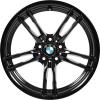 BMW 641M Matt Black Wheel Img 1