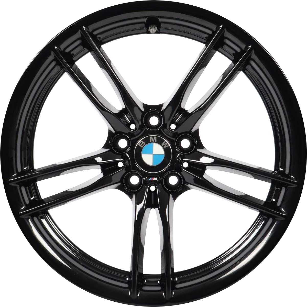 BMW 641M Matt Black Alloy Wheel Product Image #1