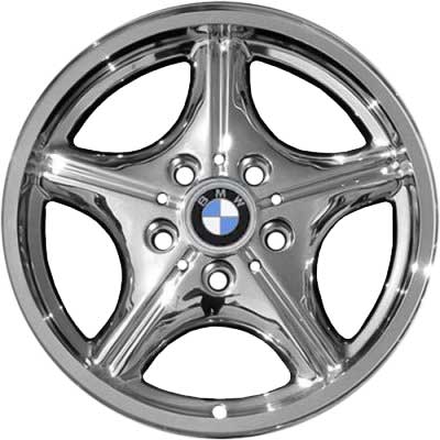 BMW 35 Summer Chrome Alloy Wheel Product Image #1