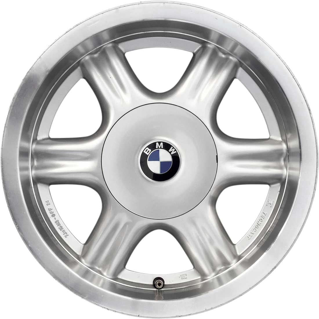 BMW 10 Silver Alloy Wheel Product Image #1