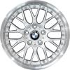 BMW 42 Composite Silver Wheel Img 1