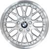BMW 42 Composite Silver Wheel Img 1