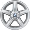 BMW 43 Silver Wheel Img 1