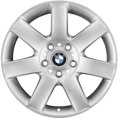 BMW 44 Silver Alloy Wheel Product Image #1