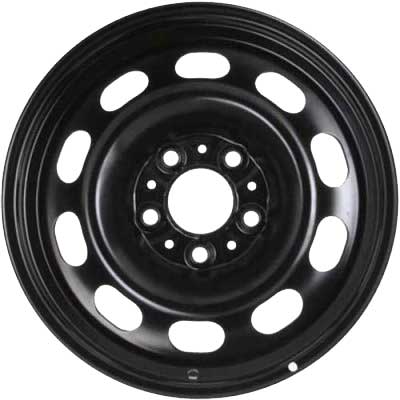 BMW 12 Steel Black Alloy Wheel Product Image #1