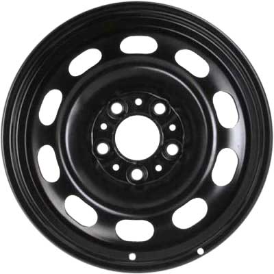 BMW 12 Steel Black Alloy Wheel Product Image #1