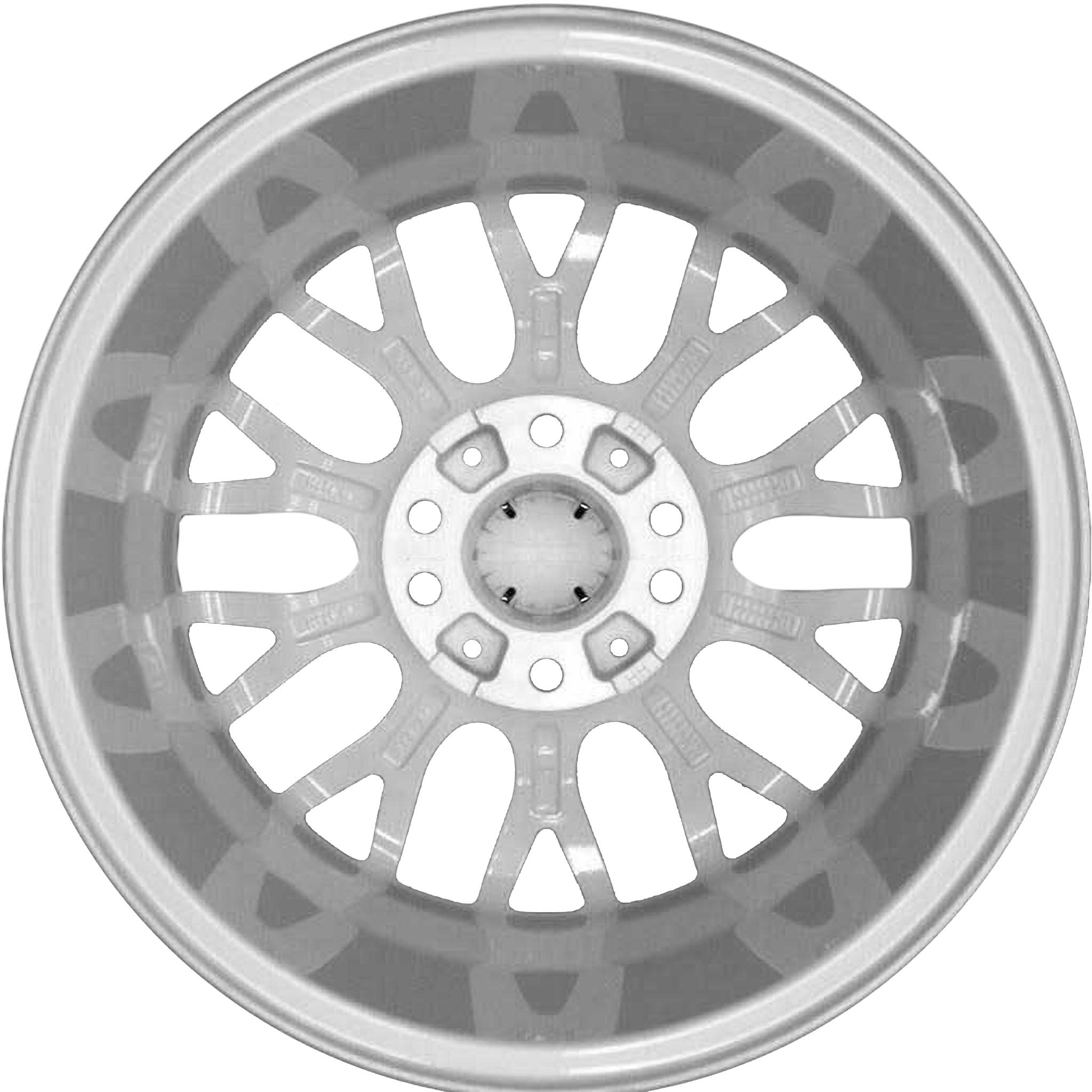 BMW 42 Silver Alloy Wheel Product Image #2