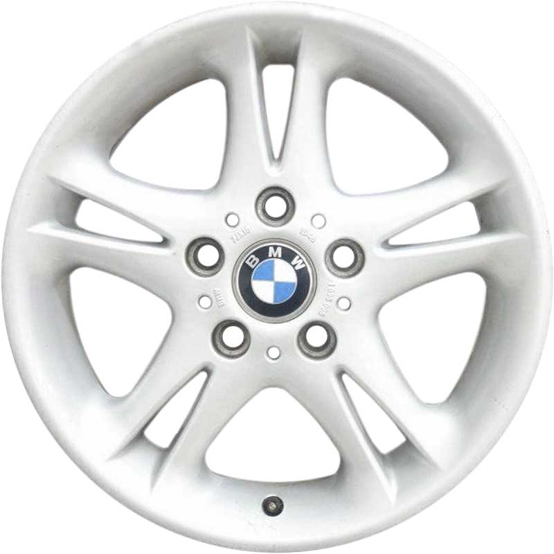 BMW 47 Silver Alloy Wheel Product Image #1