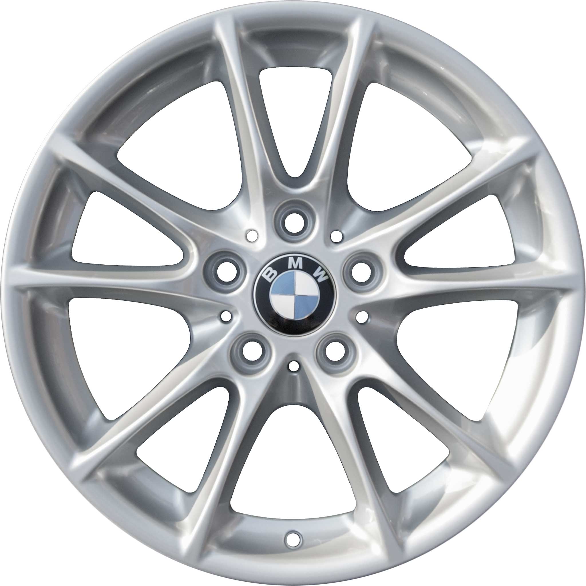 BMW 50 Silver Alloy Wheel Product Image #1