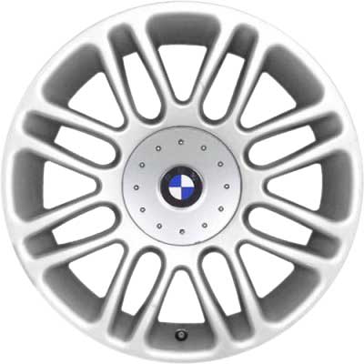 BMW 51 Silver Alloy Wheel Product Image #1
