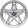 BMW 49 Silver Wheel Img 1